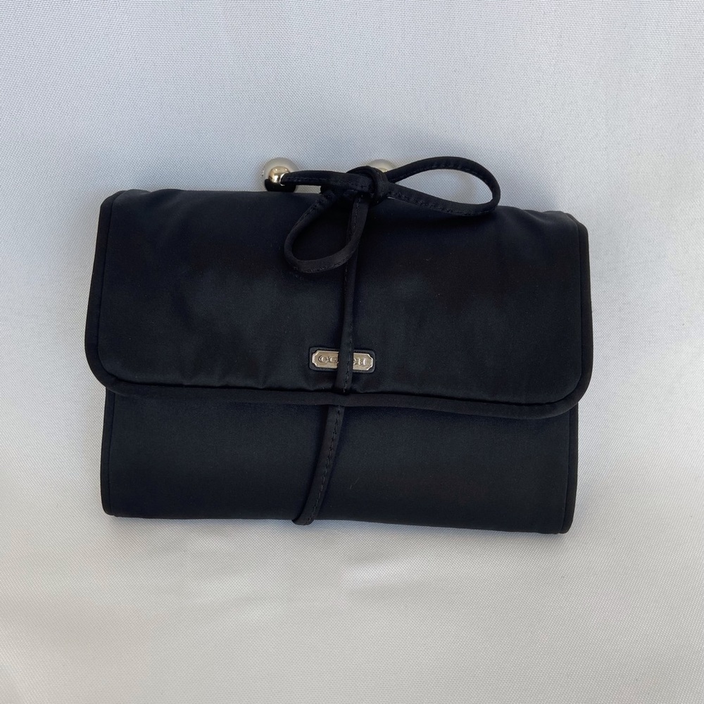Coach Satin Jewelry Travel Case